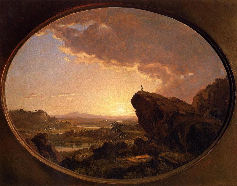 Frederic Edwin Church Moses Viewing Promised Land